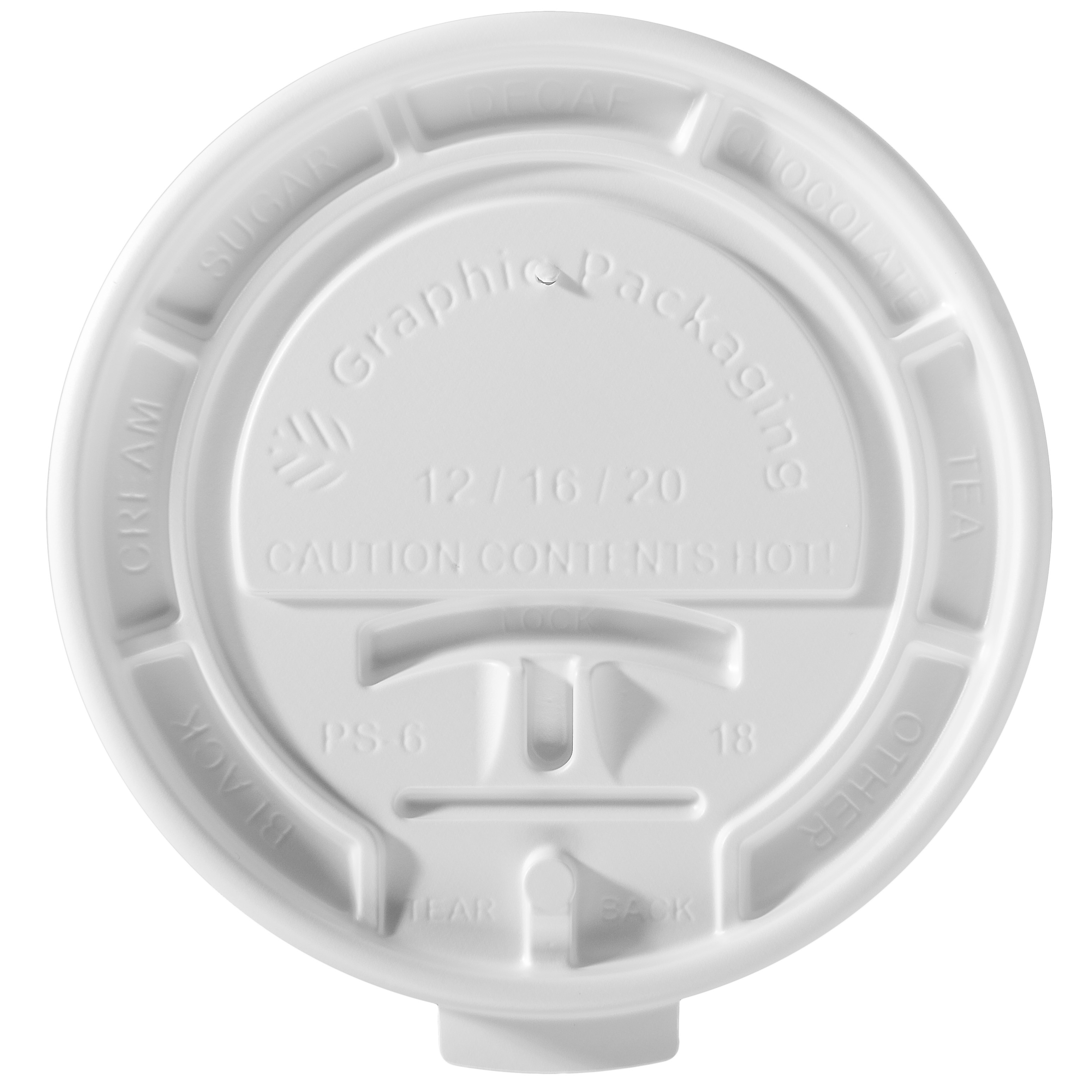 Graphic Packaging 332603044 Ecotainer™ Polystyrene 16/32 Oz